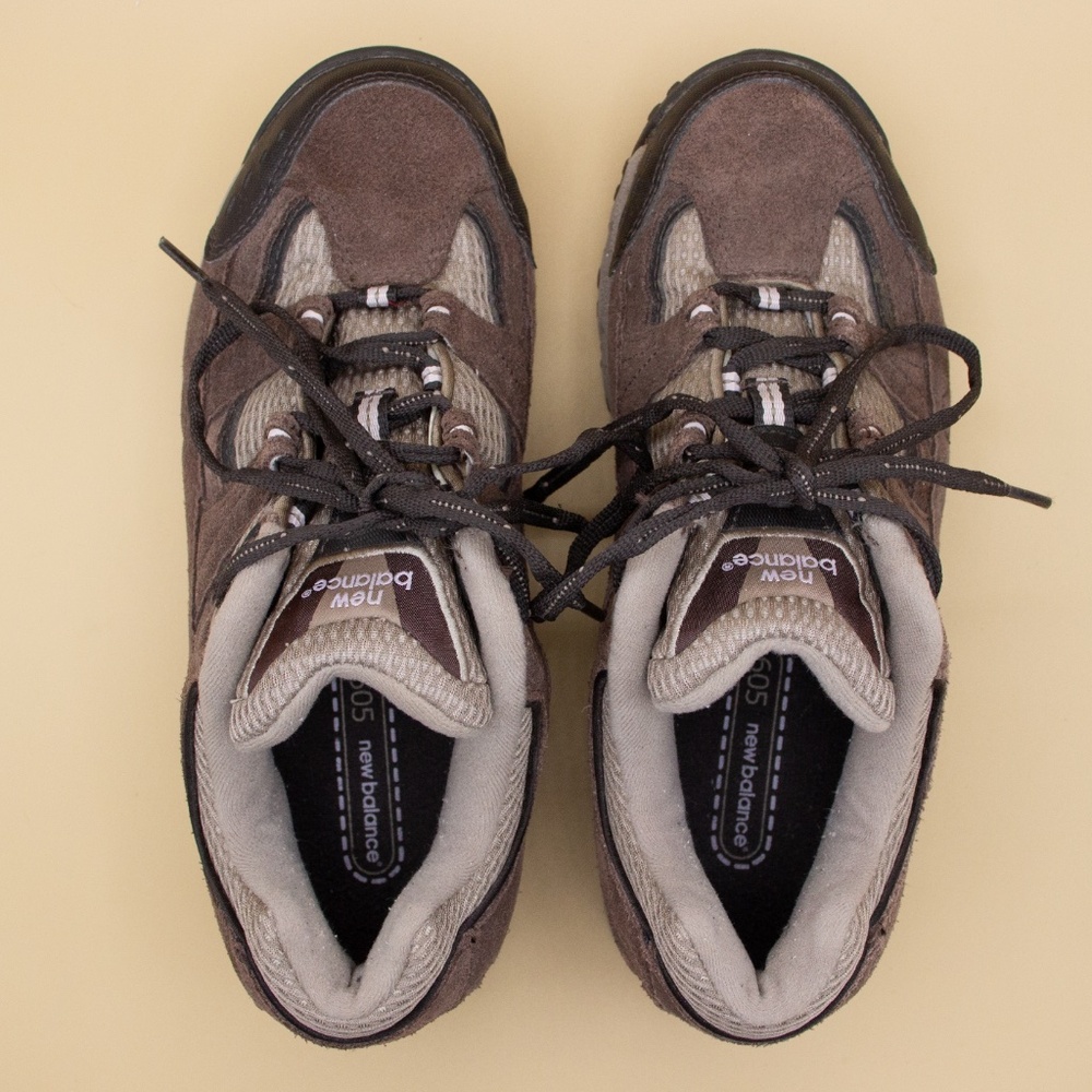 New Balance 605 Absorb Brown Suede Hiking Shoes WW605BR Women's Size 7.5 B - Picture 5 of 8